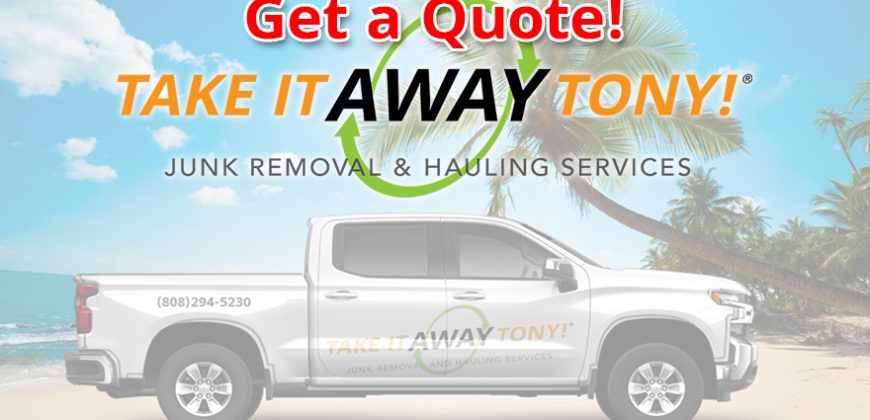 Take It Away Tony: Your Local Eco-Friendly Removal Solution